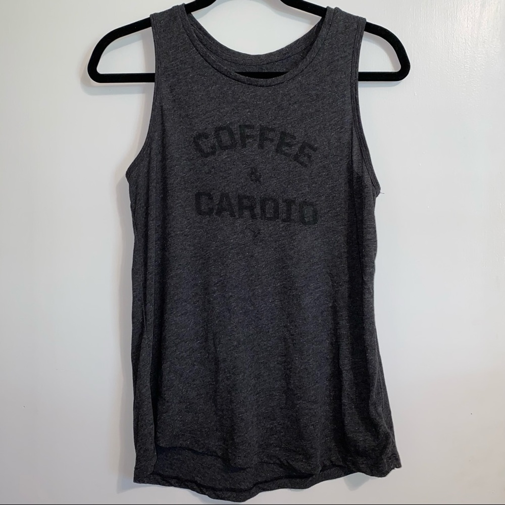 coffee & cardio workout tank